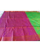 PL Polyester Big Butta Softee saree Jacquard