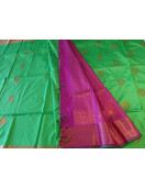 PL Polyester Big Butta Softee saree Jacquard