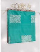 PL Polyester Big Butta Softee saree Jacquard