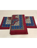 BEDSHEET JAIPUR PRINTED 90X108 2 PILLOW COVER