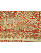 KALAMKARI PRINTED COTTON SAREE