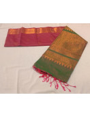 PL Polyester Big Butta Softee saree Jacquard