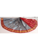 THIRUBHUVANAM HF ZARI SILK SAREE 550 MTS