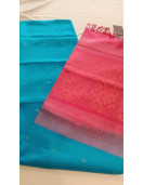 SOFT SILK SAREE WITH BLOUSE