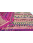 MANAMEDU BLOCK PRINTED SAREES WITH BLOUSE