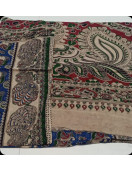 KALAMKARI PRINTED COTTON SAREE