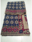 KALAMKARI PRINTED COTTON SAREE