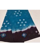 PL COTTON SAREES WITH WAX DOT PRINT DESIGNS