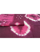 PL COTTON SAREES WITH WAX DOT PRINT DESIGNS