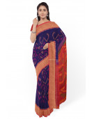 Chinnalapatti Tie&Dye Silk Cotton Saree