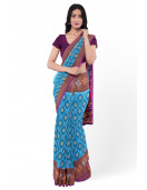 Chinnalapatti Tie&Dye Silk Cotton Saree