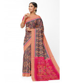 COTTON X KORA SILK TIE & DYE SAREES CHINNLAPATTI