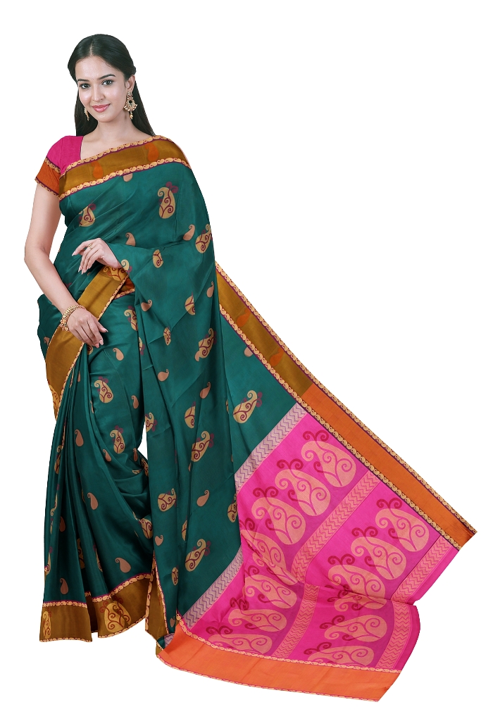 Advika Silks Festive Wear Pure Gadhwal Silk Saree, 5.5 m (separate blouse  piece) at Rs 7999 in Rajahmundry