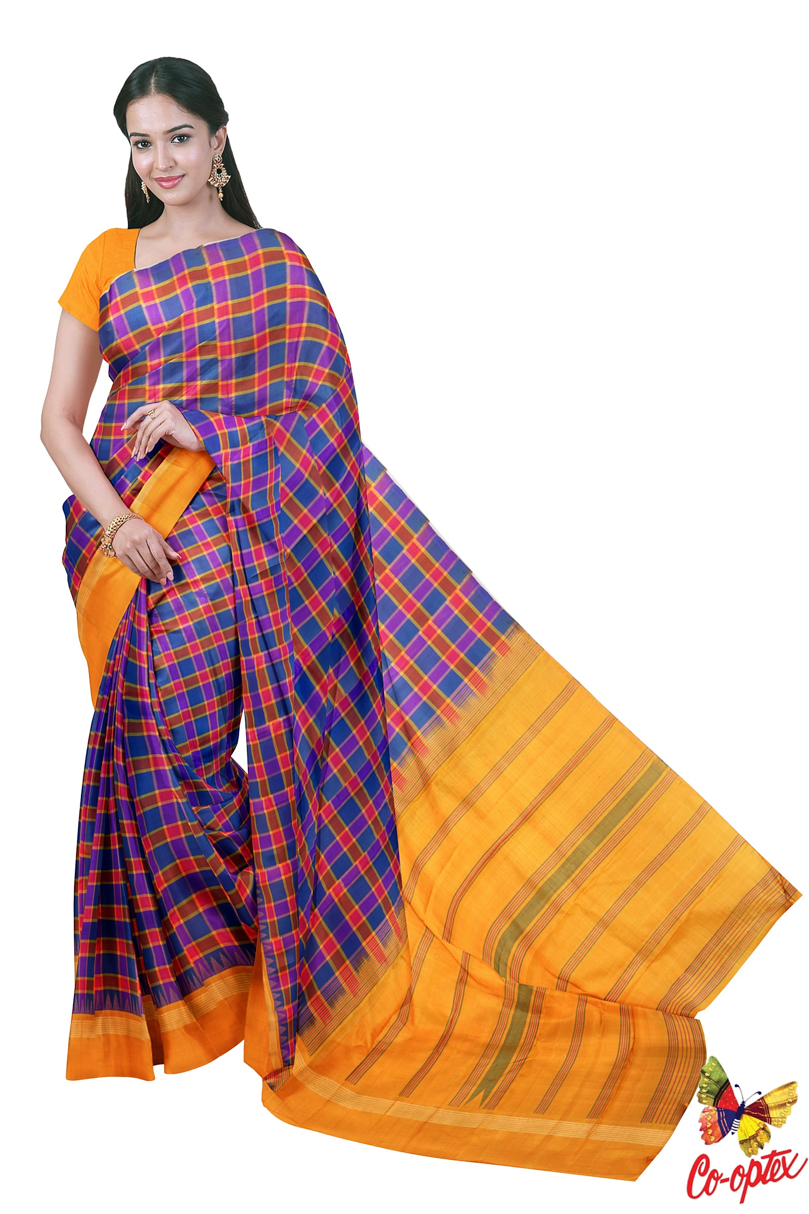 Party Wear Banarasi Semi Katan Silk Sarees, 6.3 m (with blouse piece)