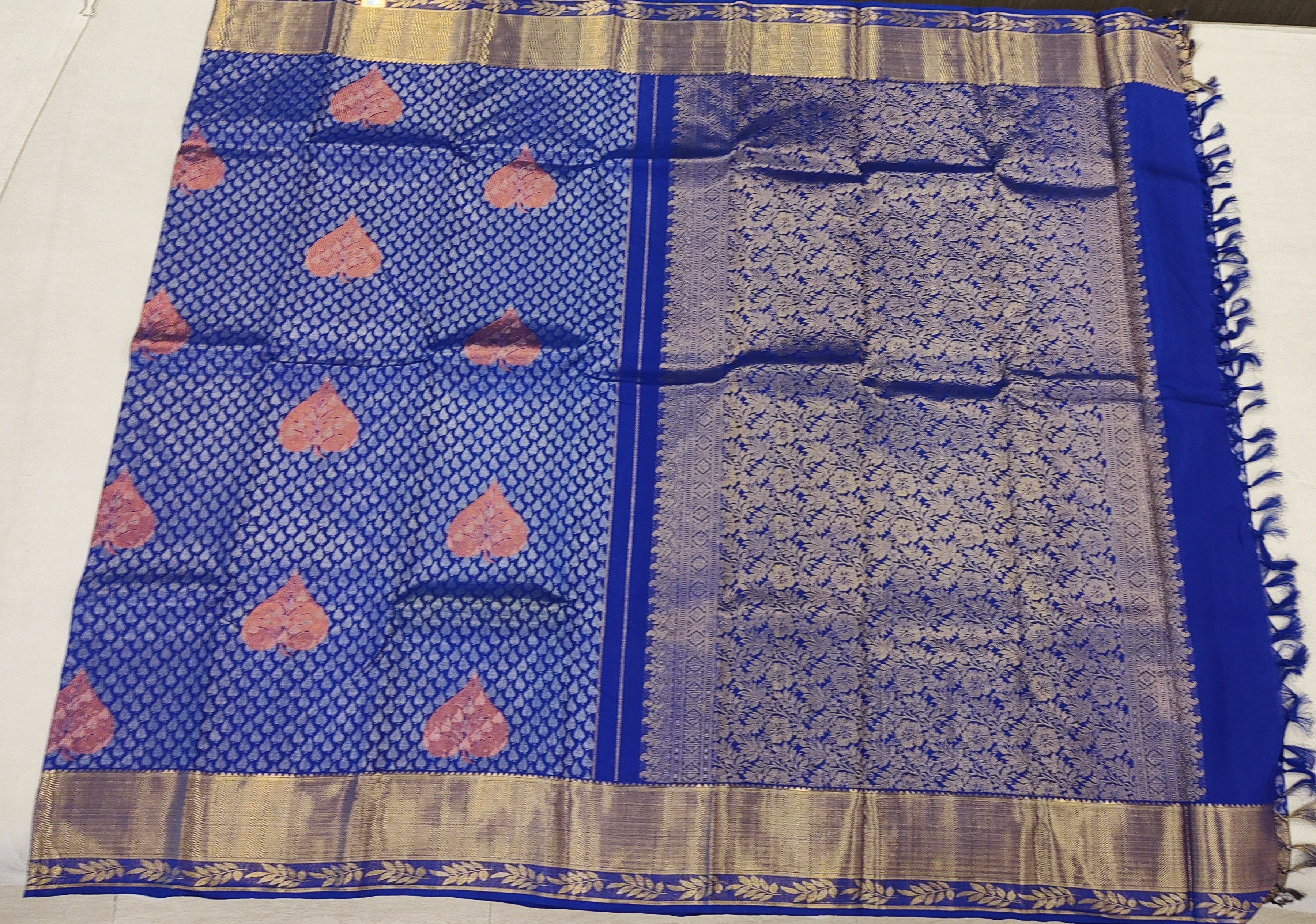 Printed Semi silk arni pattu sarees, 6.5 m at best price in Bengaluru | ID:  2853242053297