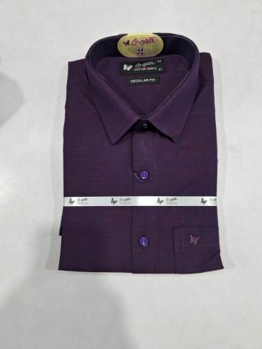 PL COTTON PLAIN SLUB READYMADE SHIRTS 44 FS