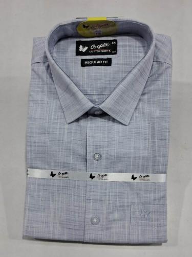 PL COTTON PLAIN SLUB READYMADE SHIRTS 44 FS