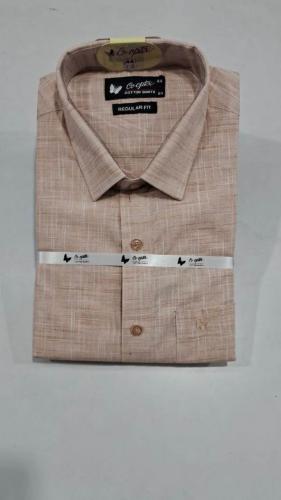 PL COTTON PLAIN SLUB READYMADE SHIRTS 44 FS