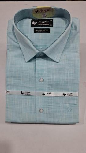 PL COTTON PLAIN SLUB READYMADE SHIRTS 44 FS