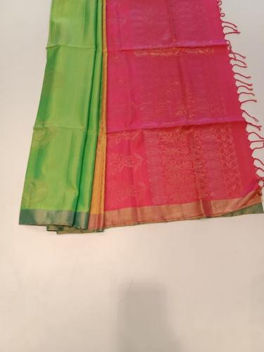 SOFT SILK SAREE WITH BLOUSE