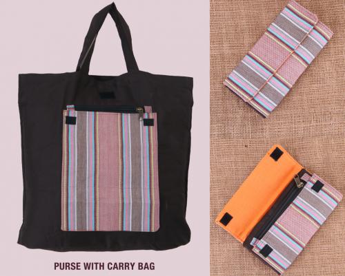 Purse With Carry Bag