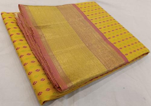 Pure Zari Silk Pavadai 103Cms x 270 Cms