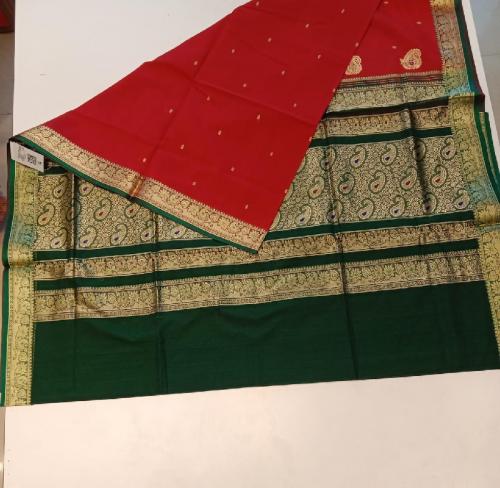 PMK BUMBERG COT SAREES WITH BLOUSE