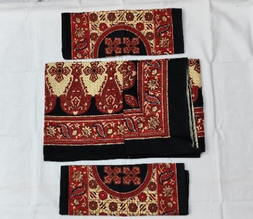 BEDSHEET JAIPUR PRINTED 90X108 2 PILLOW COVER