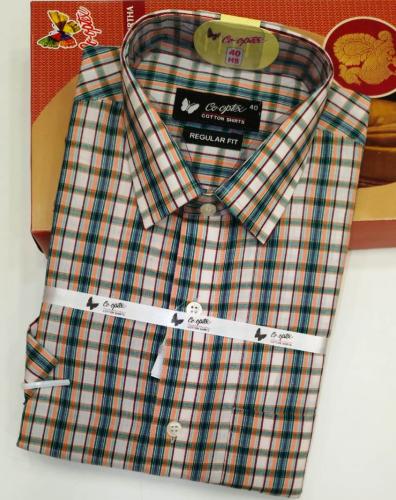 HANDLOOM READYMADE CHECK SHIRTS 40 HS