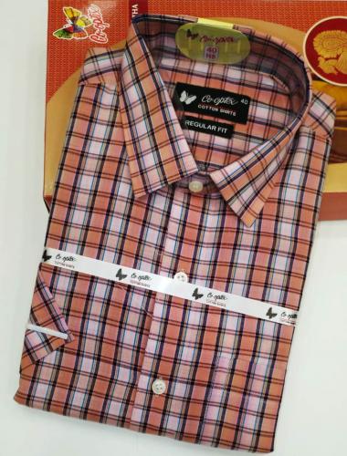 HANDLOOM READYMADE CHECK SHIRTS 40 HS