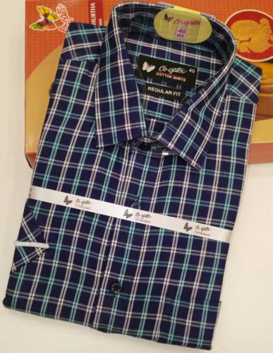 HANDLOOM READYMADE CHECK SHIRTS 40 HS