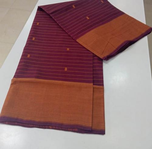 ARUPPUKOTTAI 60S COTTON SAREES WITH BLOUSE