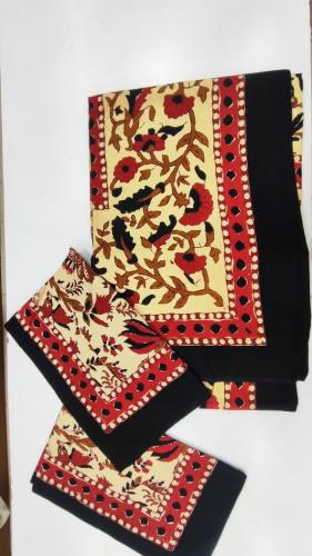 BEDSHEET JAIPUR PRINTED 90X108 2 PILLOW COVER