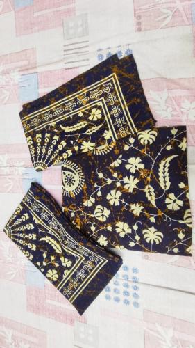 BEDSHEET BARMER PRINTED 72X100 2 PILLOW COVER