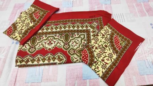 BEDSHEET JAIPUR PRINTED 90X108 2 PILLOW COVER
