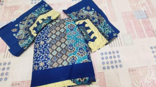 BEDSHEET JAIPUR PRINTED 90X108 2 PILLOW COVER