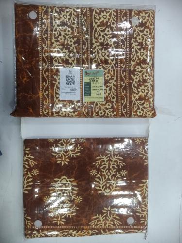 BEDSHEET BARMER PRINTED 90X108 2 PILLOW COVER