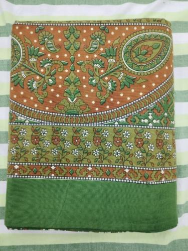 BEDSHEET JAIPUR PRINTED 90X108 2 PILLOW COVER