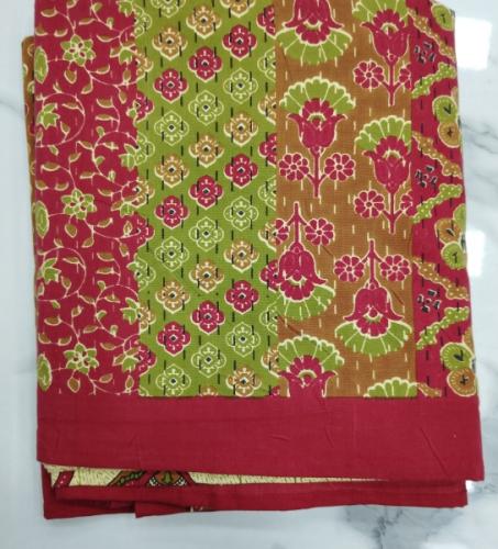 BEDSHEET JAIPUR PRINTED 90X108 2 PILLOW COVER