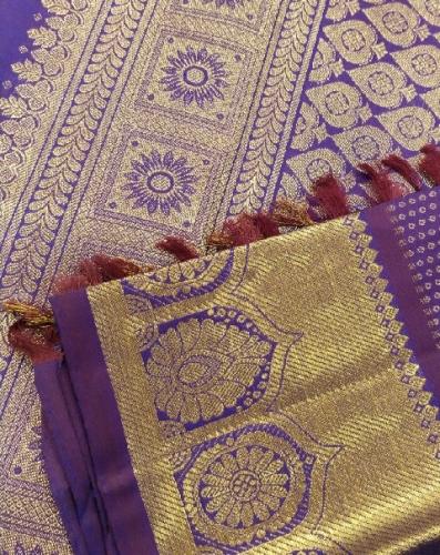 SAREES KPM SILK WITH BLOUSE