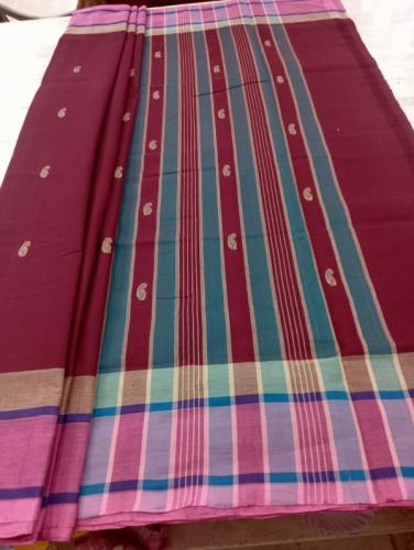 ARUPPUKOTTAI 60S COTTON SAREES WITH BLOUSE