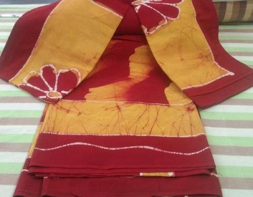 BEDSHEET BATIK PRINTED 72X100 2 PILLOW COVER