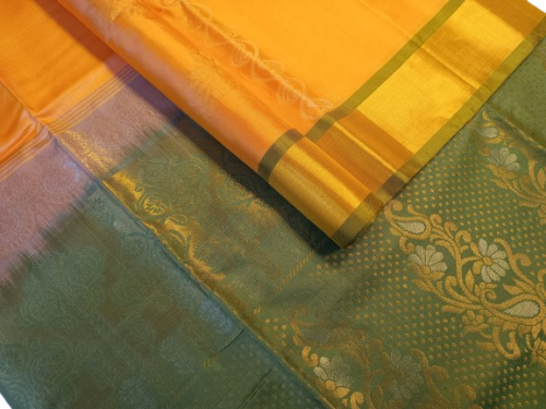 SOFT SILK SAREE WITH BLOUSE