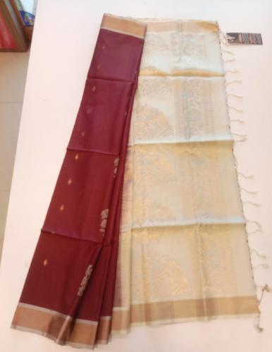 SOFT SILK SAREE WITH BLOUSE