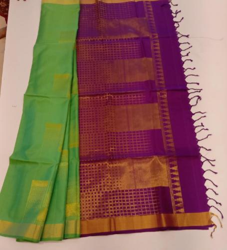 SOFT SILK SAREE WITH BLOUSE