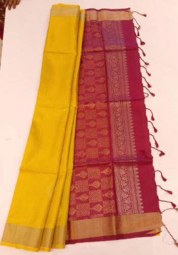 SOFT SILK SAREE WITH BLOUSE