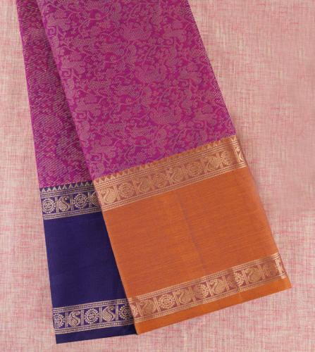 PMK 1000 BUTTA SILK COT SAREES