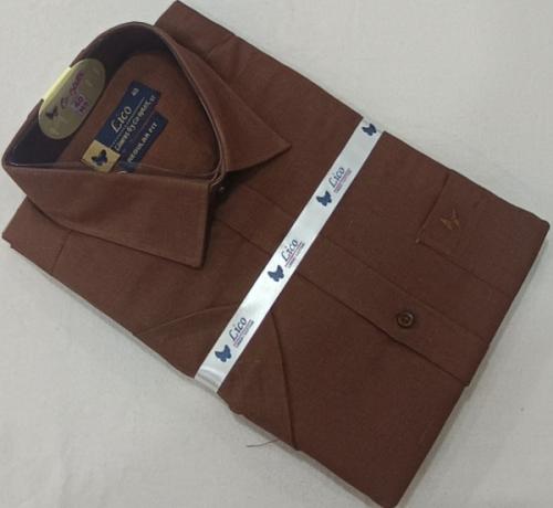 PL COTTON XLINEN DYED READYMADE SHIRT 40 HS