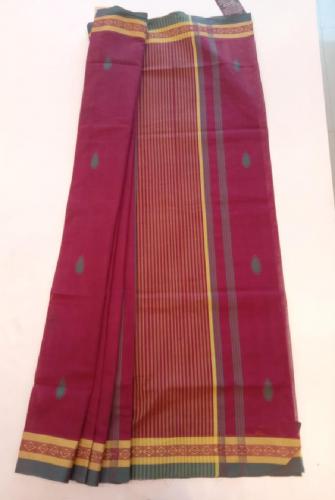 MANAMEDU COTTON SAREES WITH BLOUSE