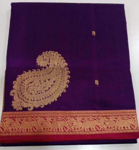 PMK 1000 BUTTA SILK COT SAREES